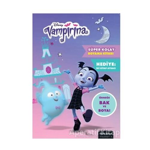 Disney Vampirina Süper Kolay Boyama Kitabı - Kolektif - Doğan Egmont Yayıncılık