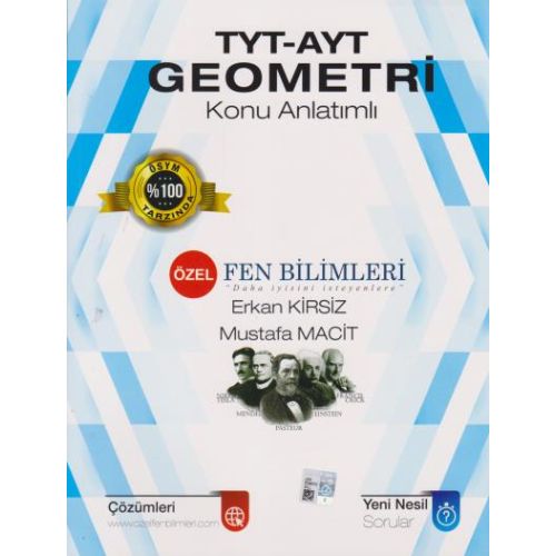 TYT AYT Geometri Konu Anlatımlı Özel Fen Bilimleri