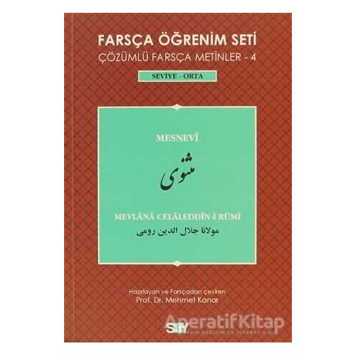 Farsça Öğrenim Seti / Çözümlü Farsça Metinler - 4 Seviye - Orta - Kolektif - Say Yayınları