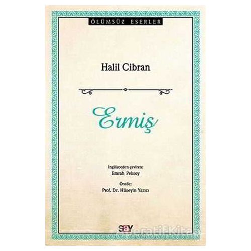 Ermiş - Halil Cibran - Say Yayınları