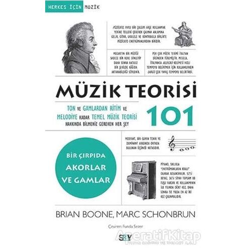 Müzik Teorisi 101 - Brian Boone - Say Yayınları