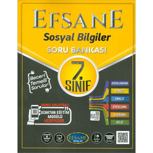 Efsane 2021 7.Sınıf Sosyal Bilgiler Soru Bankası