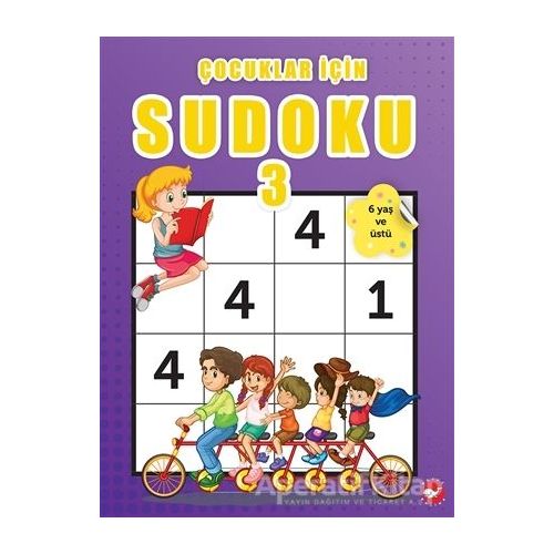 Çocuklar İçin Sudoku 3 - Ramazan Oktay - Beyaz Balina Yayınları