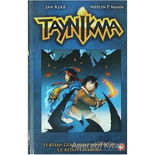 Taynikma - 11. Kitap Gölgedeki Yaratıklar ve 12. Kitap Tenebora - Jan Kjaer - Beyaz Balina Yayınları
