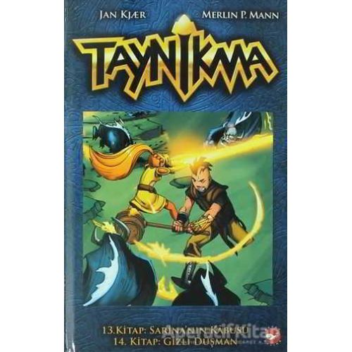 Taynikma - 13. Kitap Sarinanın Kabusu ve 14. Kitap Gizli Düşman - Jan Kjaer - Beyaz Balina Yayınları