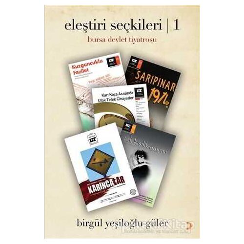 Eleştiri Seçkileri 1 - Birgül Yeşiloğlu Güler - Cinius Yayınları