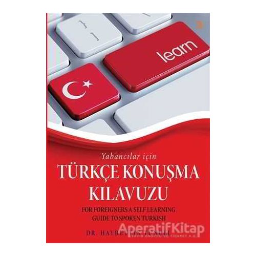 Yabancılar için Türkçe Konuşma Kılavuzu - Hayrettin Tunçel - Cinius Yayınları