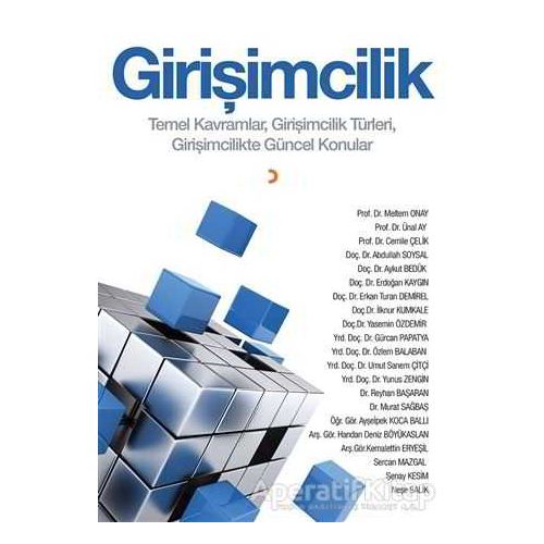 Girişimcilik - Kolektif - Cinius Yayınları