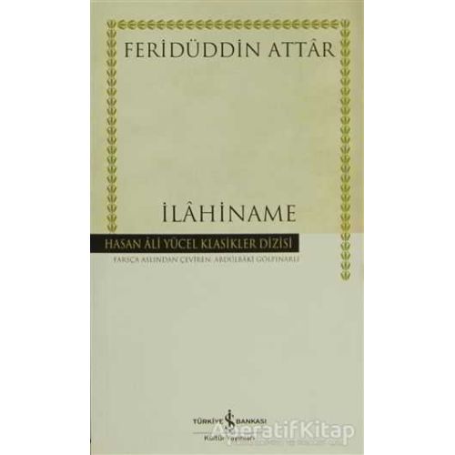 İlahiname - Feridüddin-i Attar - İş Bankası Kültür Yayınları