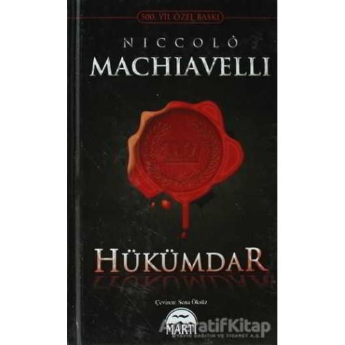 Hükümdar (Ciltli) - Niccolo Machiavelli - Martı Yayınları