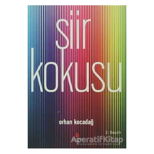 Şiir Kokusu - Orhan Kocadağ - Can Yayınları (Ali Adil Atalay)