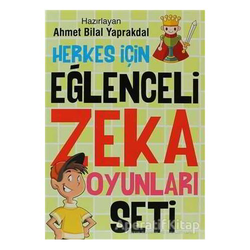 Herkes İçin Eğlenceli Zeka Oyunları Seti (4 Kitap Takım)