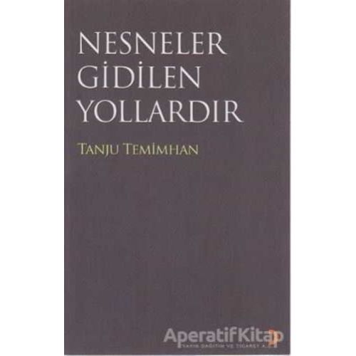 Nesneler Gidilen Yollardır - Tanju Temimhan - Cinius Yayınları