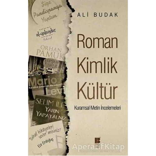 Roman Kimlik Kültür - Ali Budak - Bilge Kültür Sanat