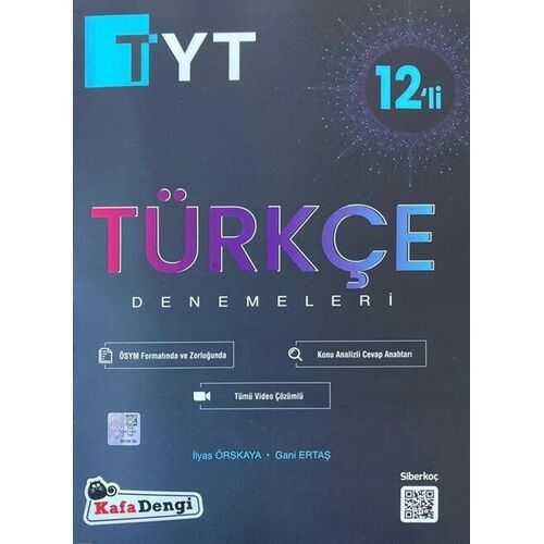 Kafadengi TYT Türkçe 12 li Branş Denemesi
