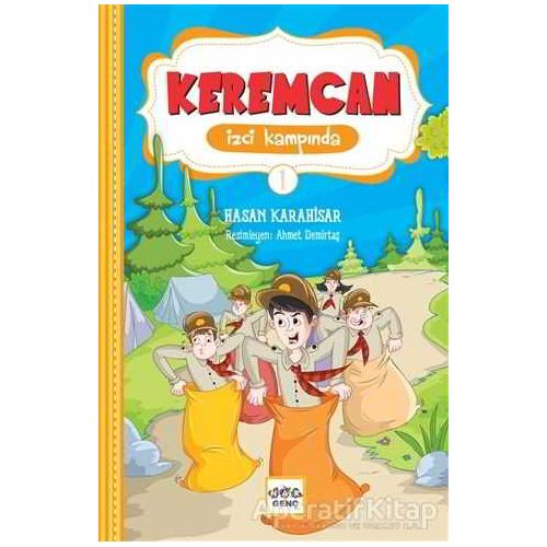 Keremcan İzci Kampında - 1 - Hasan Karahisar - Nar Yayınları