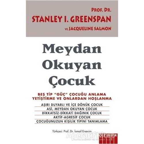 Meydan Okuyan Çocuk - Stanley I. Greenspan - Özgür Yayınları