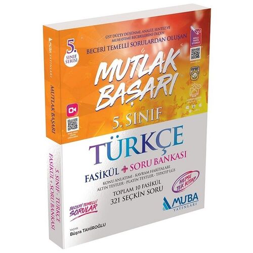 Muba 5. Sınıf Türkçe Mutlak Başarı Fasikül+Soru Bankası