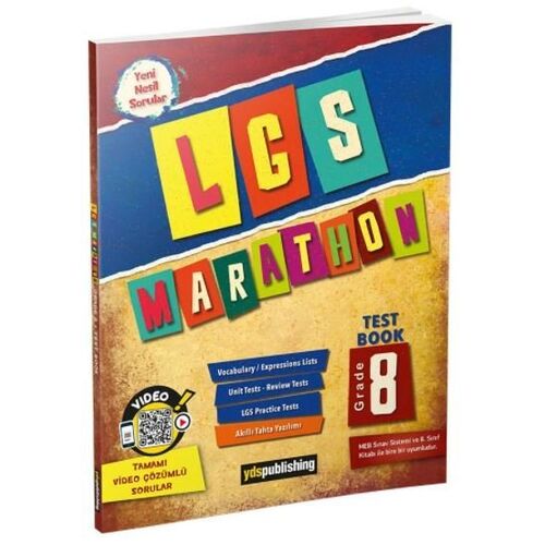 YDS Publishing 8. Sınıf LGS İngilizce Marathon Test Book